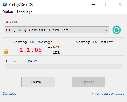 آموزش بوتیبل کردن فلش مموری با استفاده از نرم افزار Ventoy